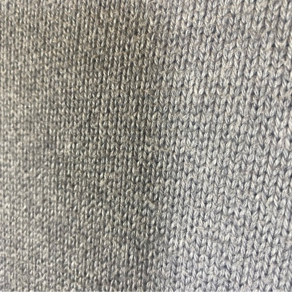 Croft & Barrow Men's size Large Gray crew neck knit sweater long sleeve pull on - Picture 5 of 7